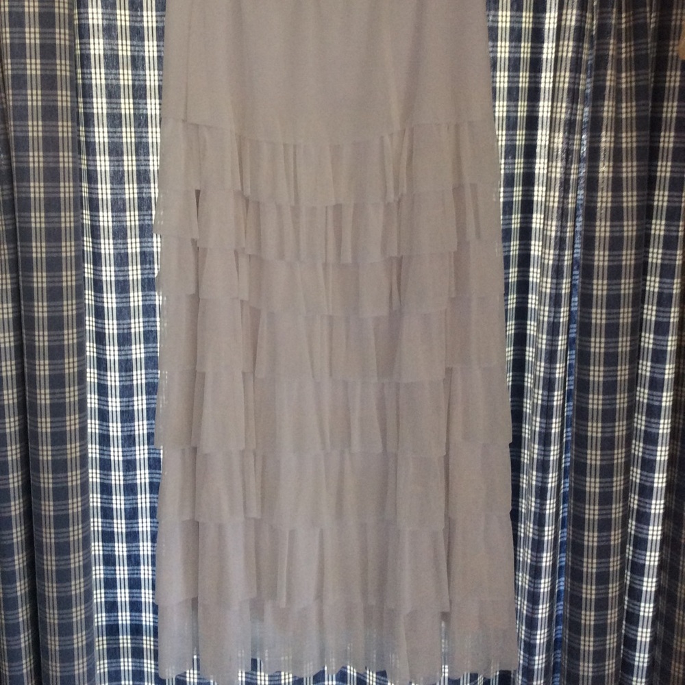 White Layered Skirt